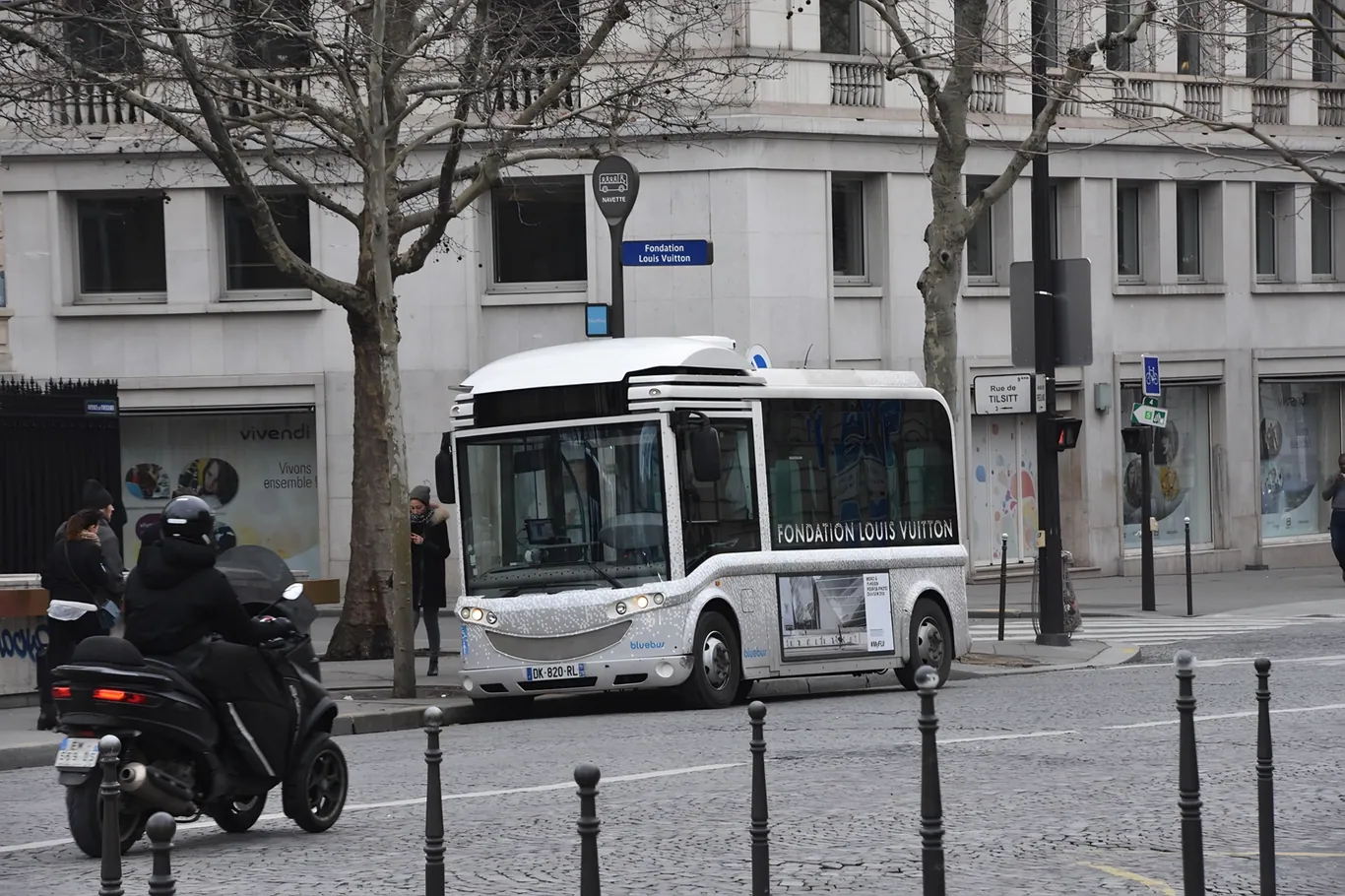 Bus in Parijs