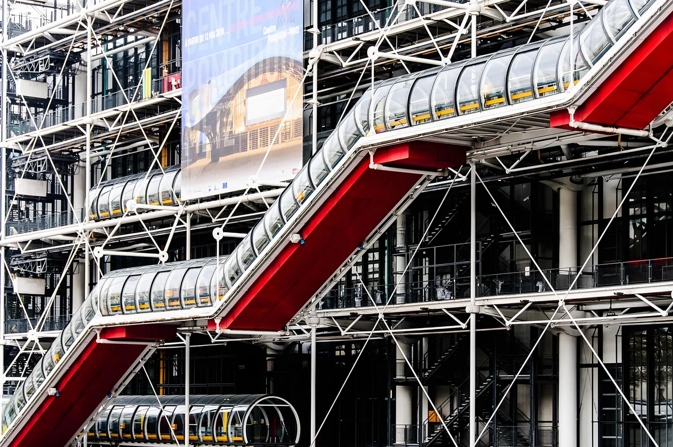 Centre Pompidou in Parijs