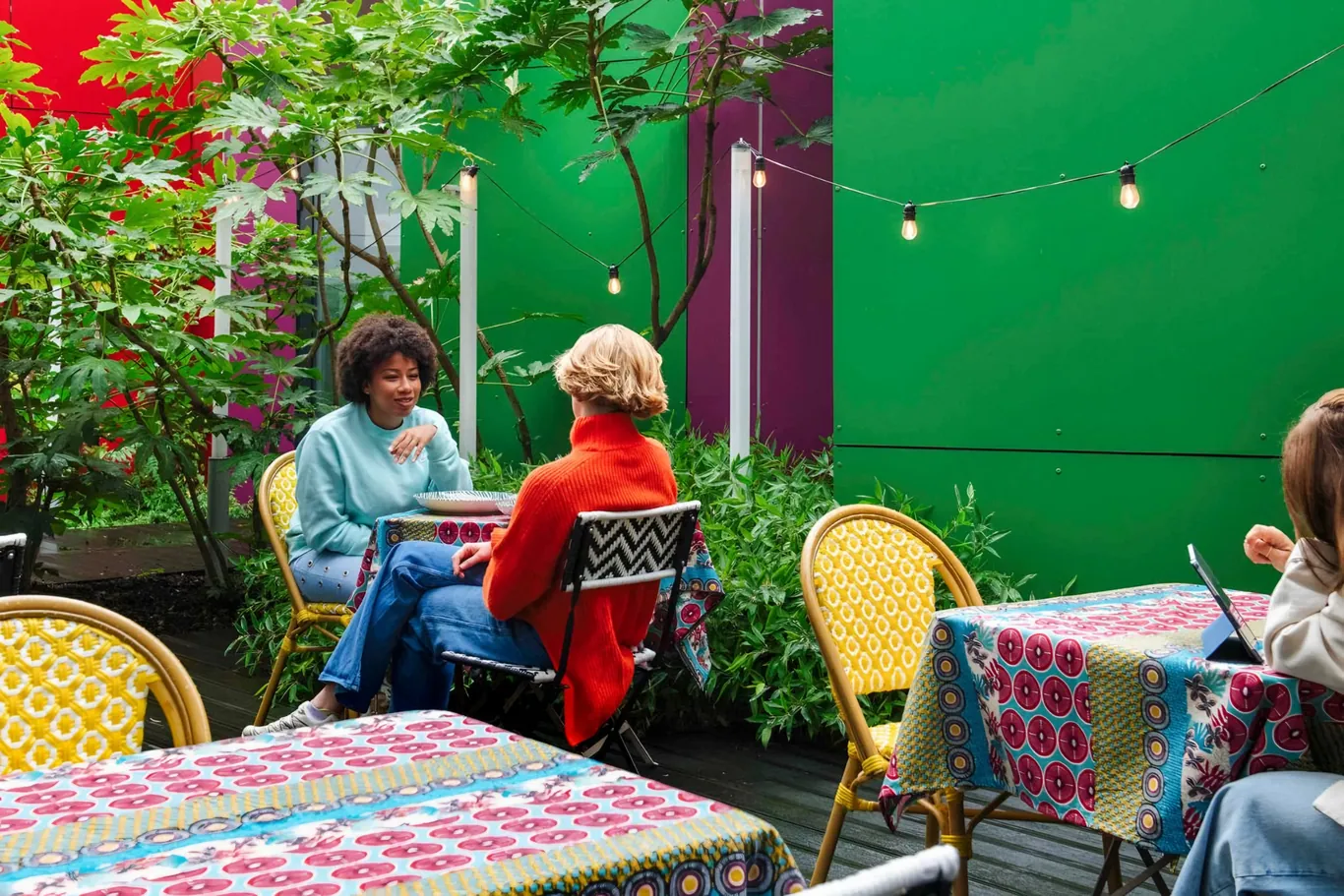 Het terras van Adagio Paris Reuilly