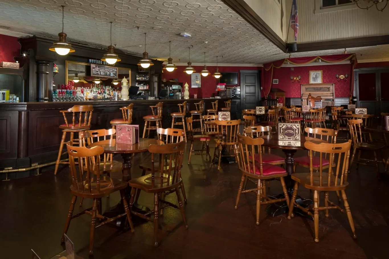 De Red Garter Saloon in Hotel Cheyenne