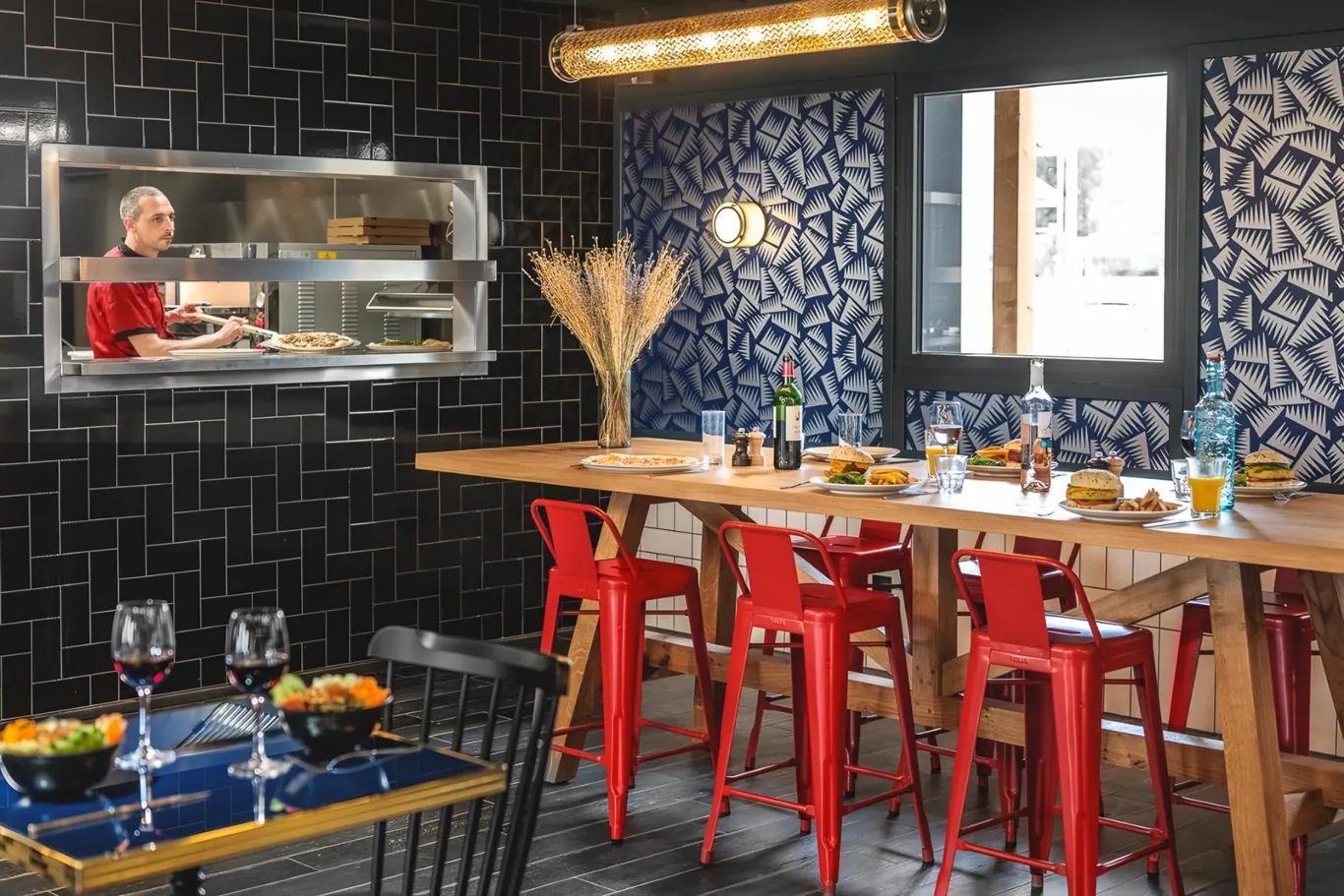 Het restaurant van Eklo Hotel