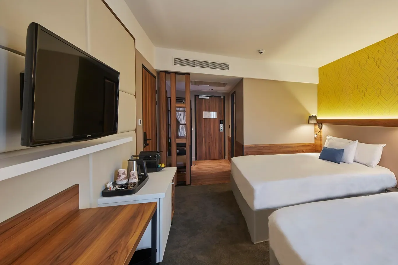 Sfeervolle tweepersoonskamer in Franse stijl in Hotel l'Elysee