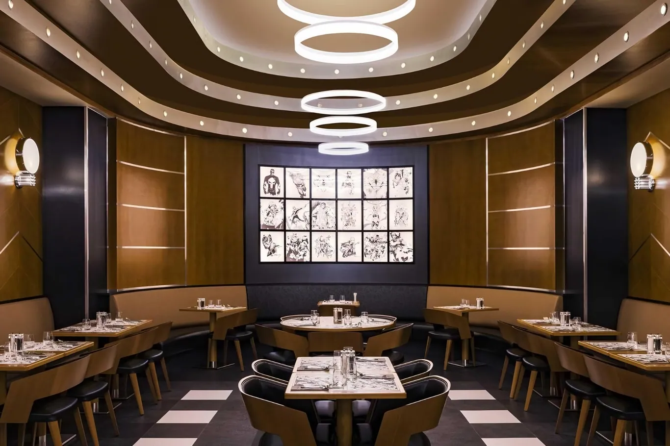 Het buffetrestaurant