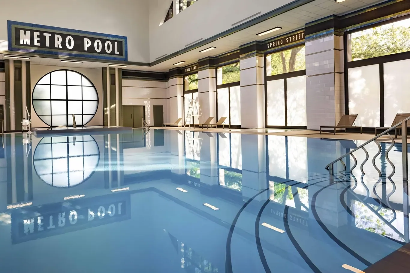 Het Metro Pool zwembad