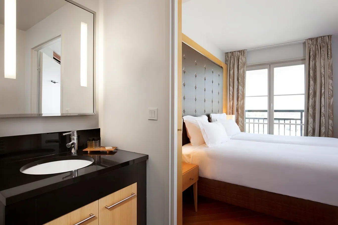 Een appartement voor twee personen in Residence du Parc