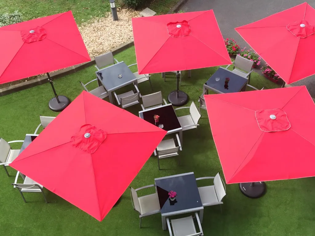 Het terras van Residhome Val d'Europe