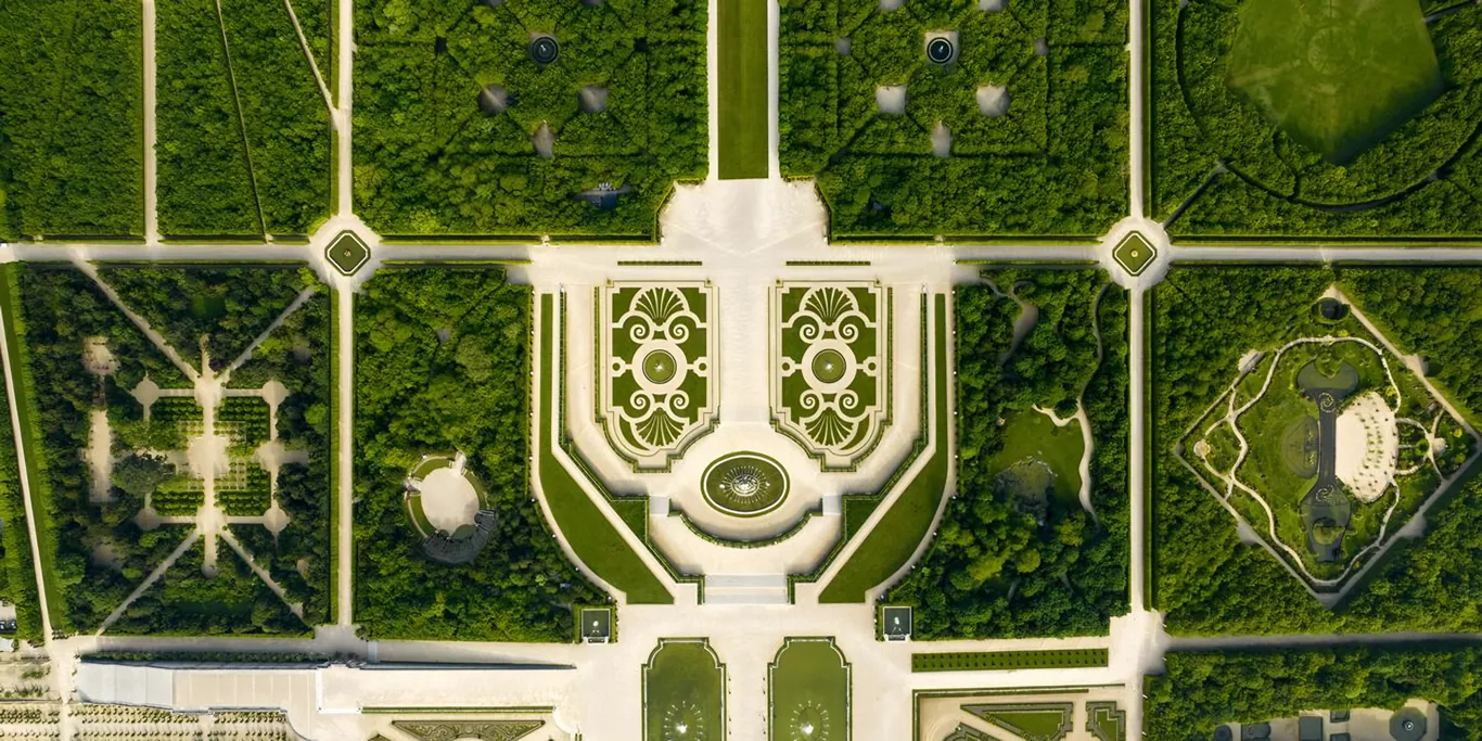 De tuinen van het Paleis van Versailles