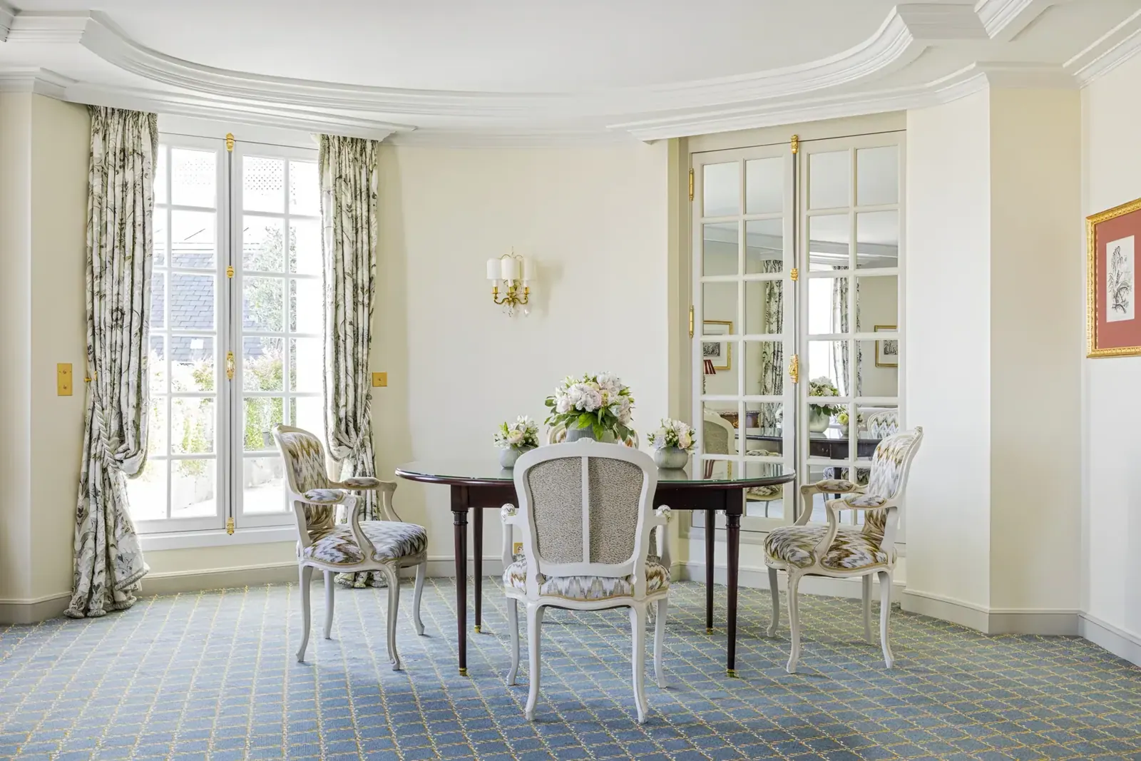 Le Bristol Paris in Parijs, interieur