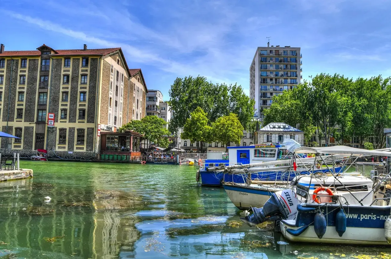 Fietstour langs Canal Saint-Martin