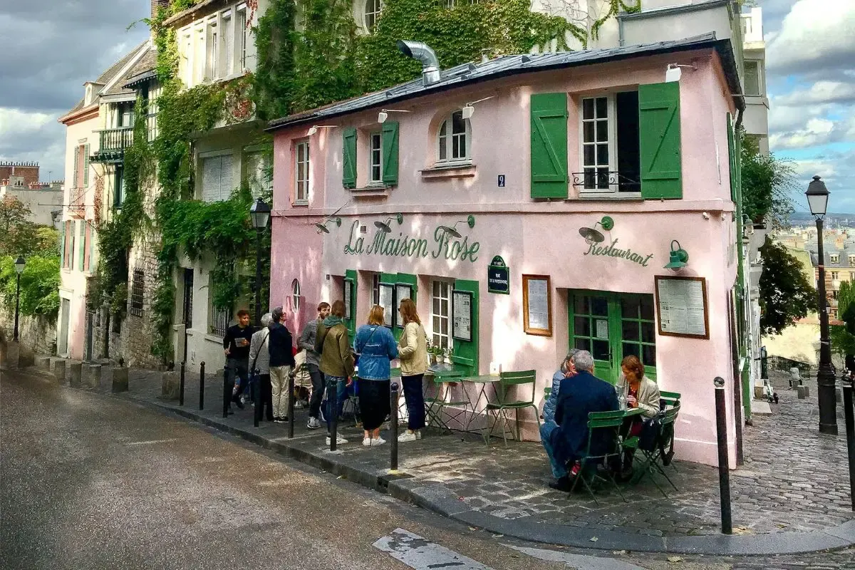 La Maison Rose, het iconische roze huis vereeuwigd door schilder Maurice Utrillo