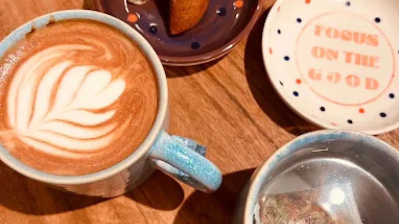 Drankje en gebak bij Café Pli
