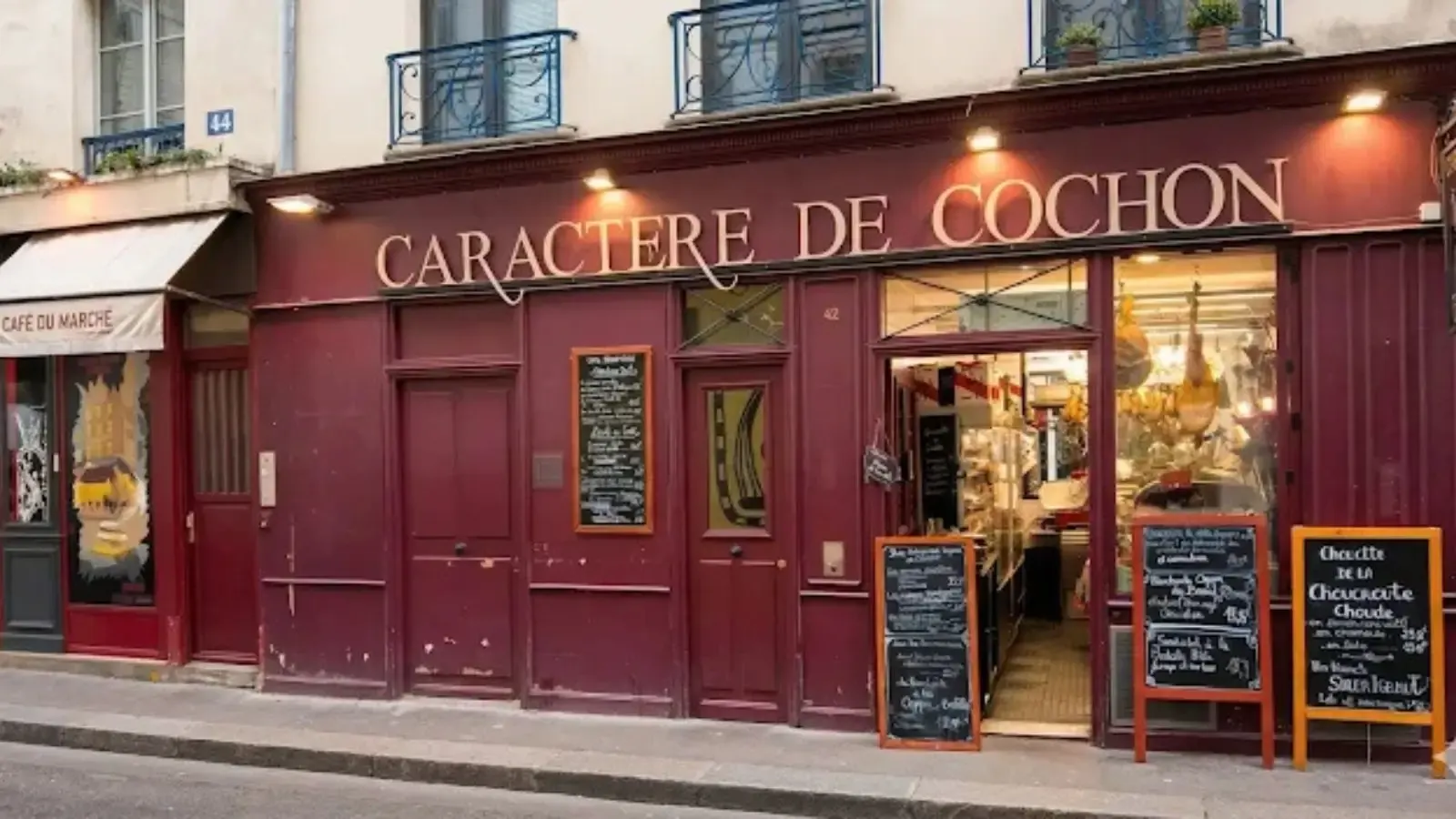 Voorgevel van Caractère de Cochon in Le Marais