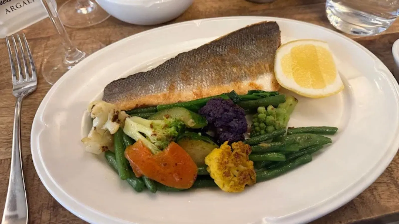 Visgerecht bij Le Jardin Saint Germain