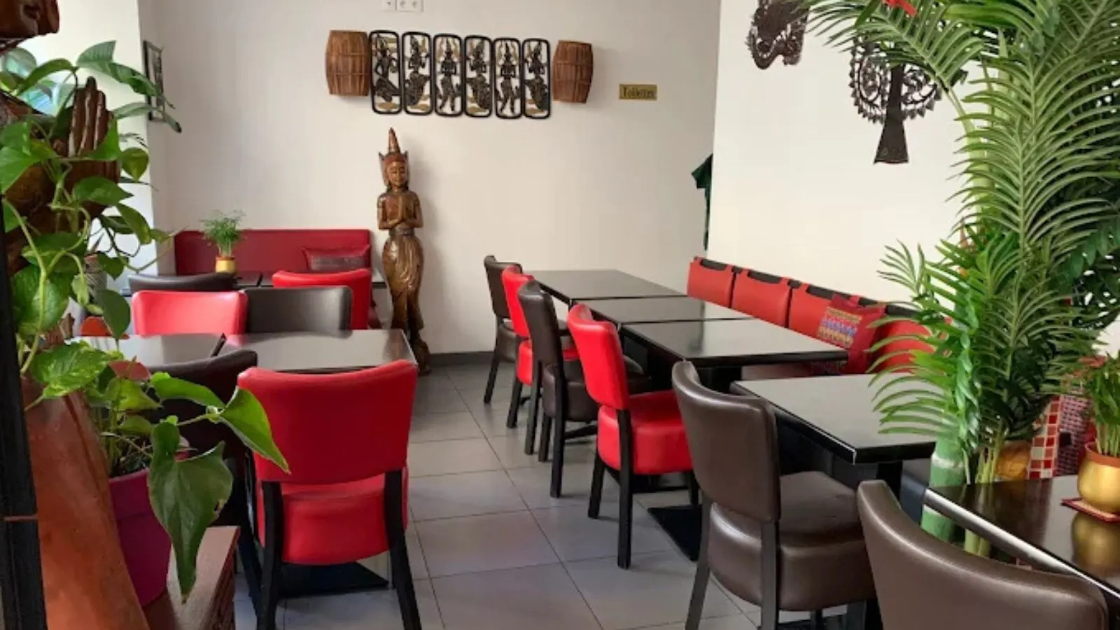 Interieur van Thai Kok in Bastille