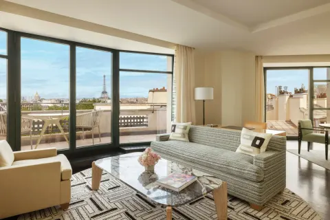 Cheval Blanc Paris in Parijs, kamer