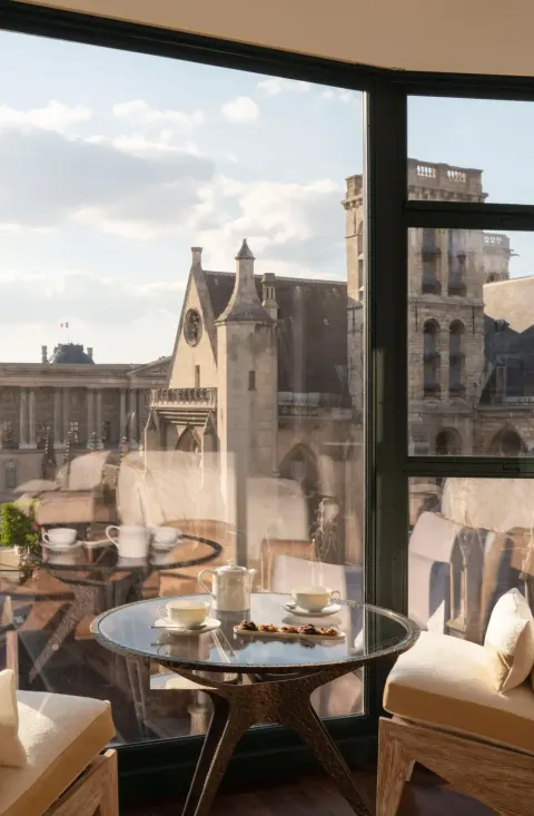 Cheval Blanc Paris in Parijs, kamer