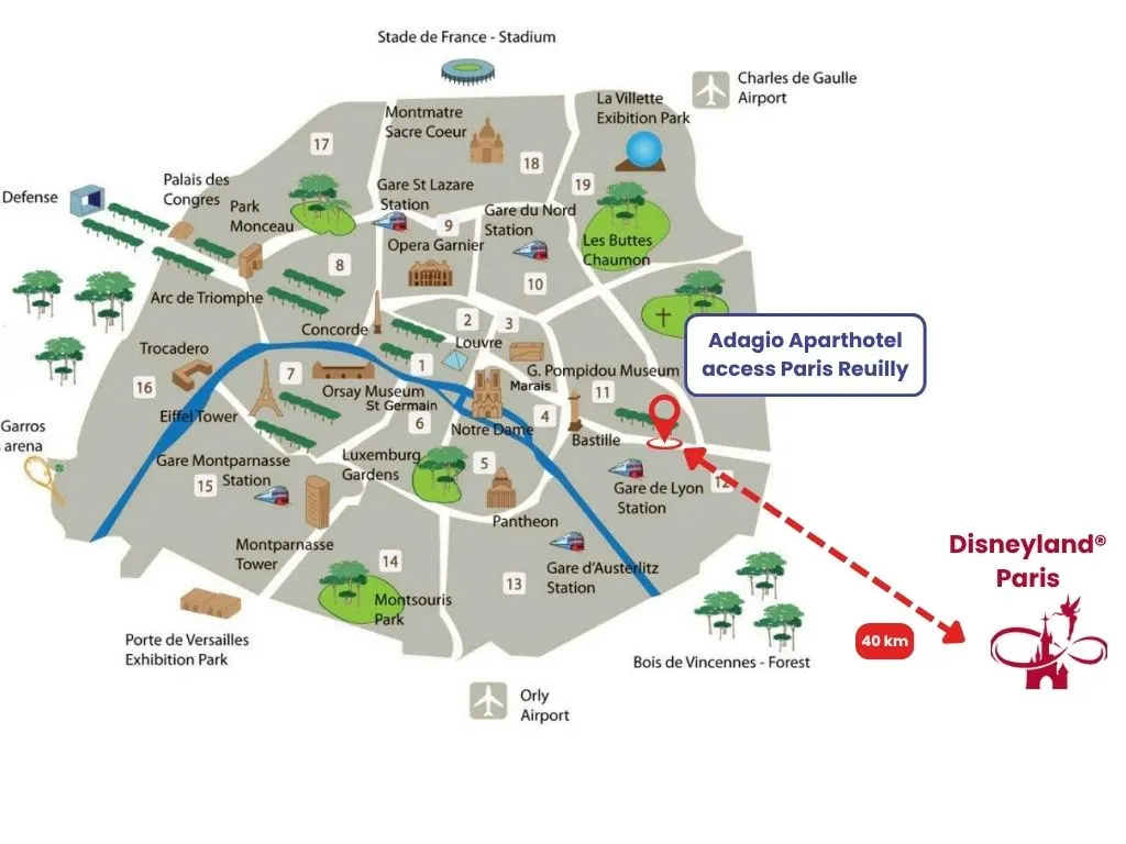 Adagio access Paris Reuilly in een rustige Parijse wijk