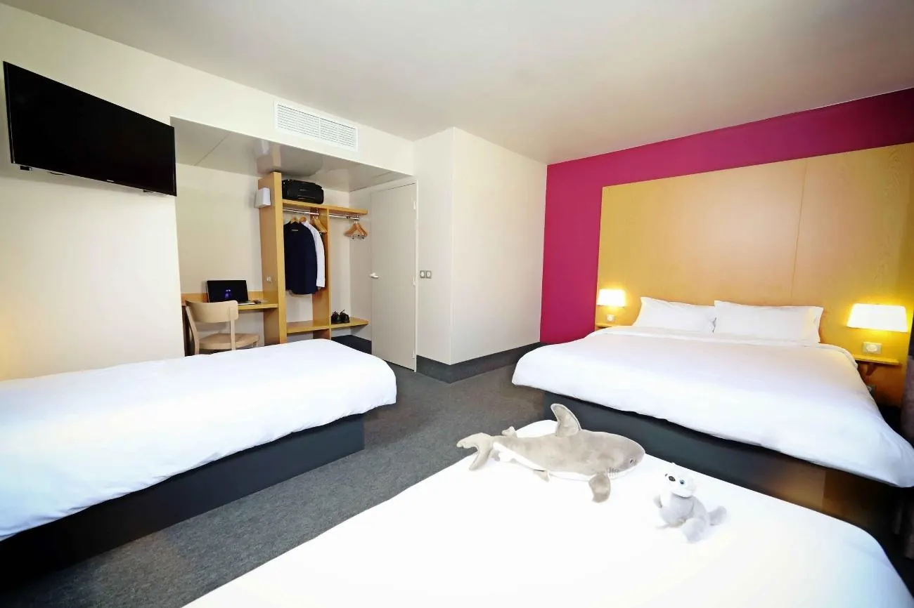 Familiekamer voor maximaal vijf personen in B&B Hotel