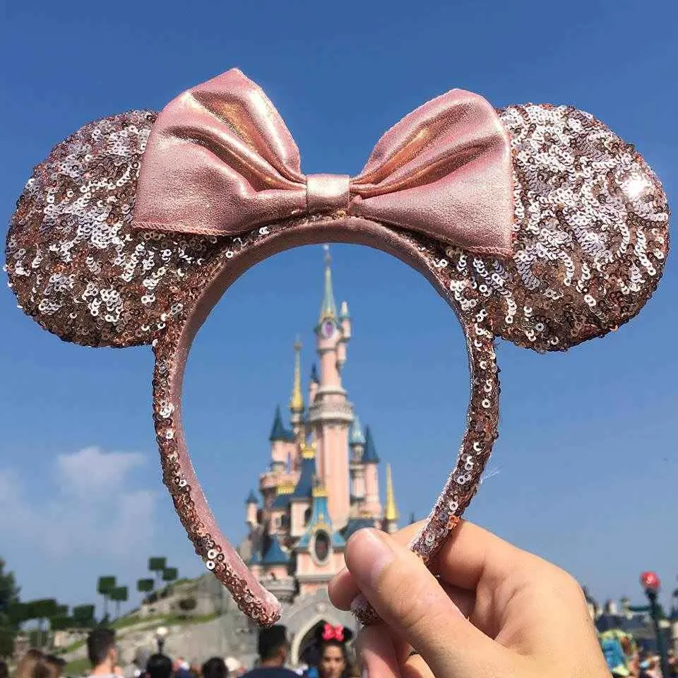 Disneyland kasteel met Disney oortjes