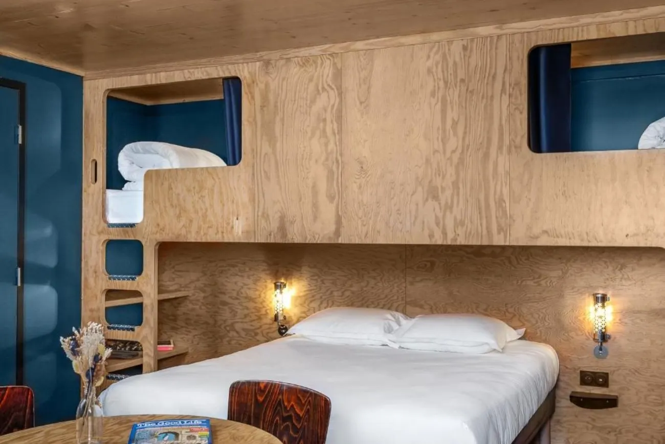 Vierpersoonskamer voor gezinnen in Eklo Hotel