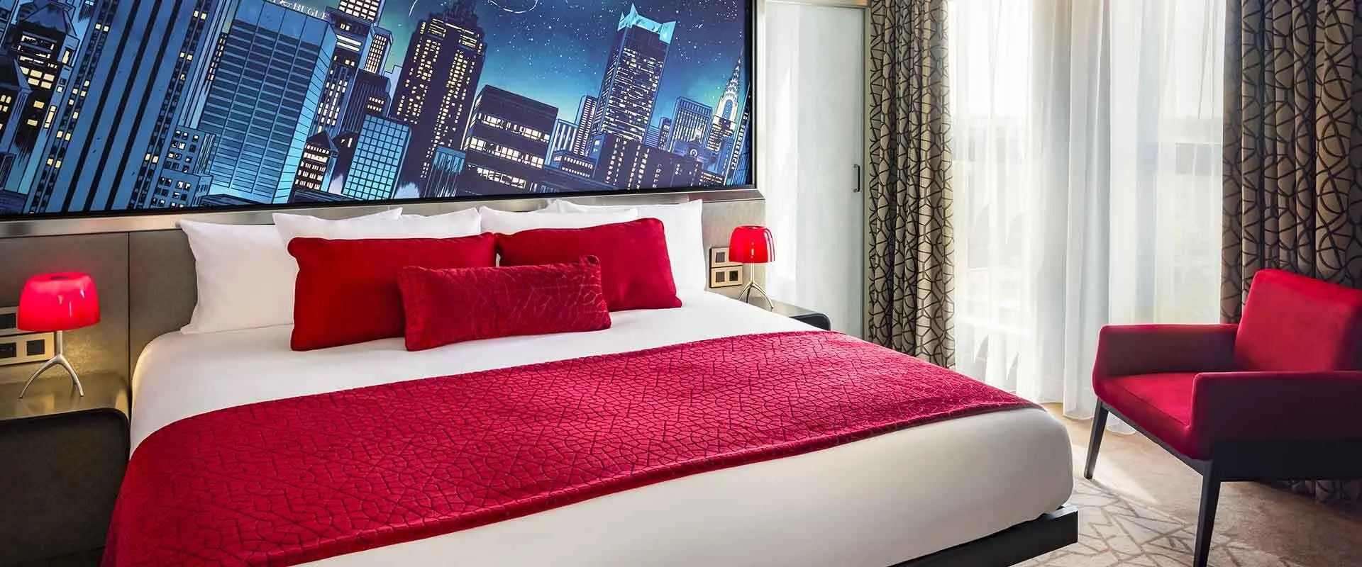 De Spider-Man suite in Disney Hotel New York