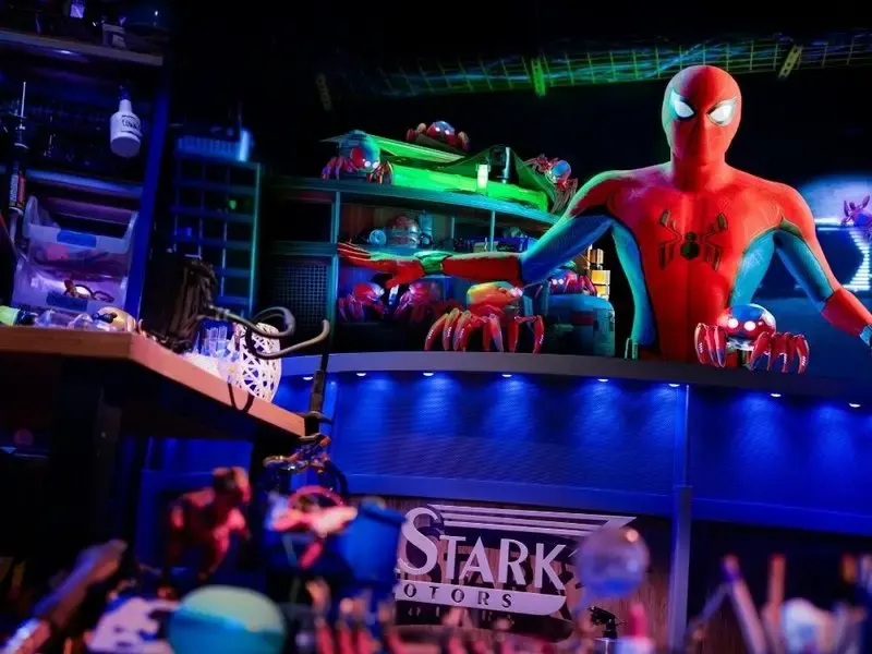 Spider-Man W.E.B. Adventure in Disney Adventure World