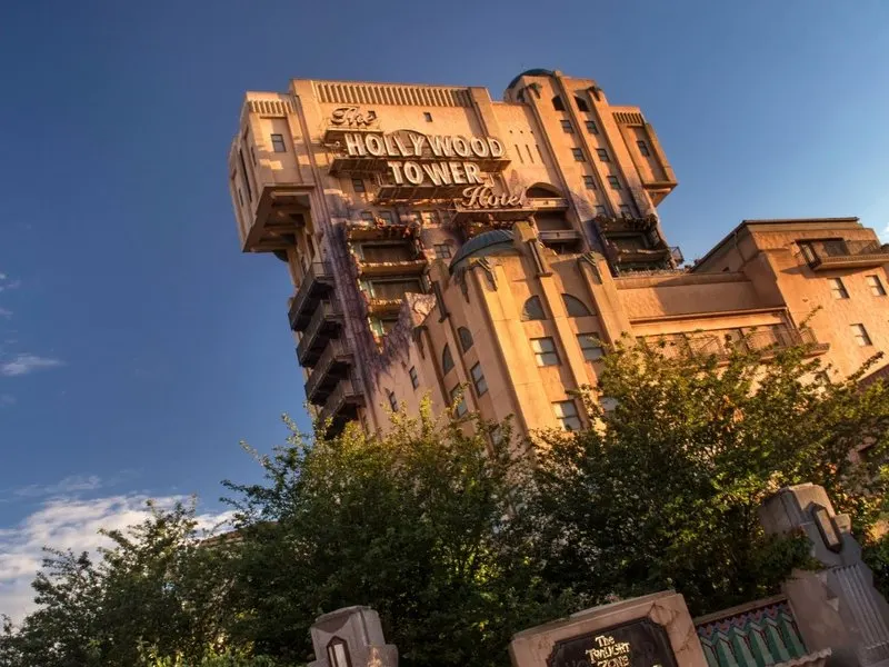The Twilight Zone Tower of Terror in Disney Adventure World