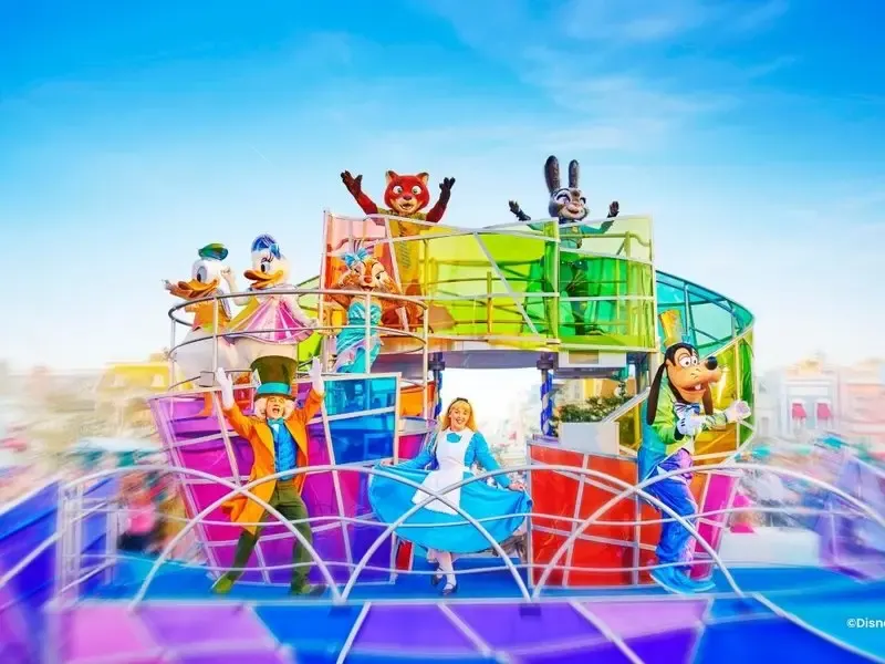Mickey's Music Band muzikale optocht in Disneyland Park