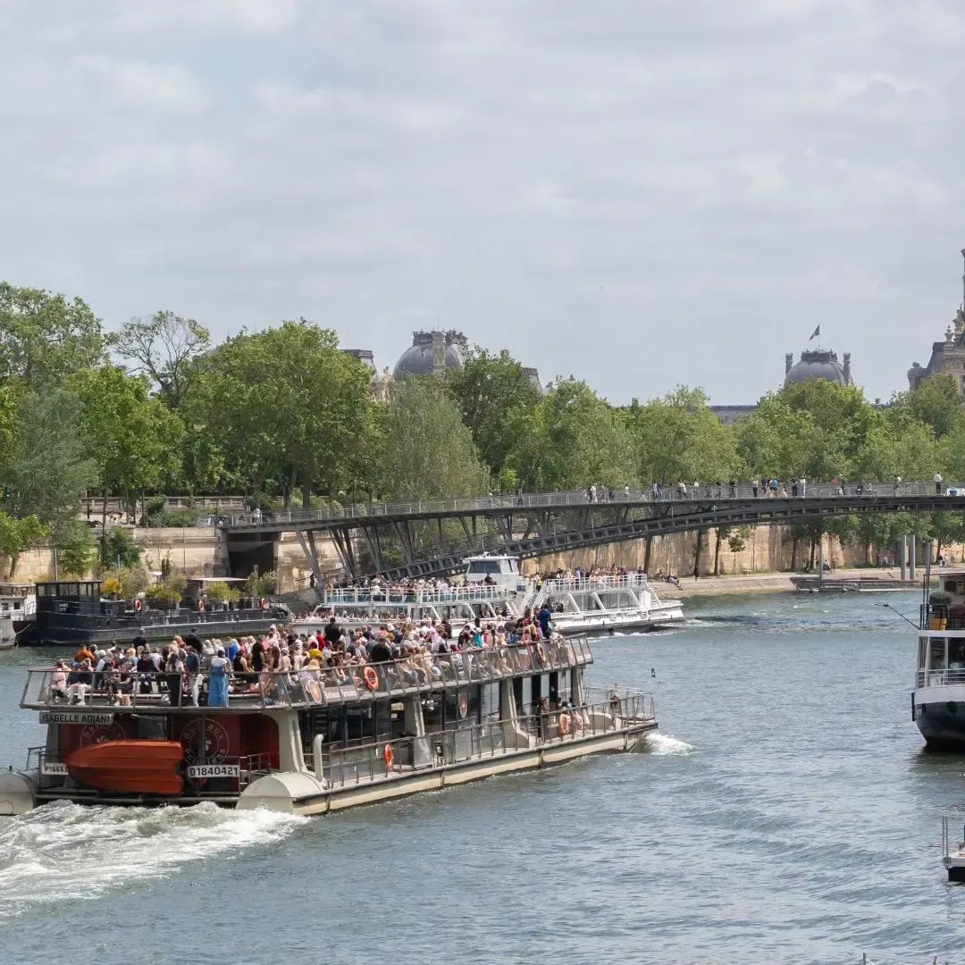 Wandelen langs de Seine