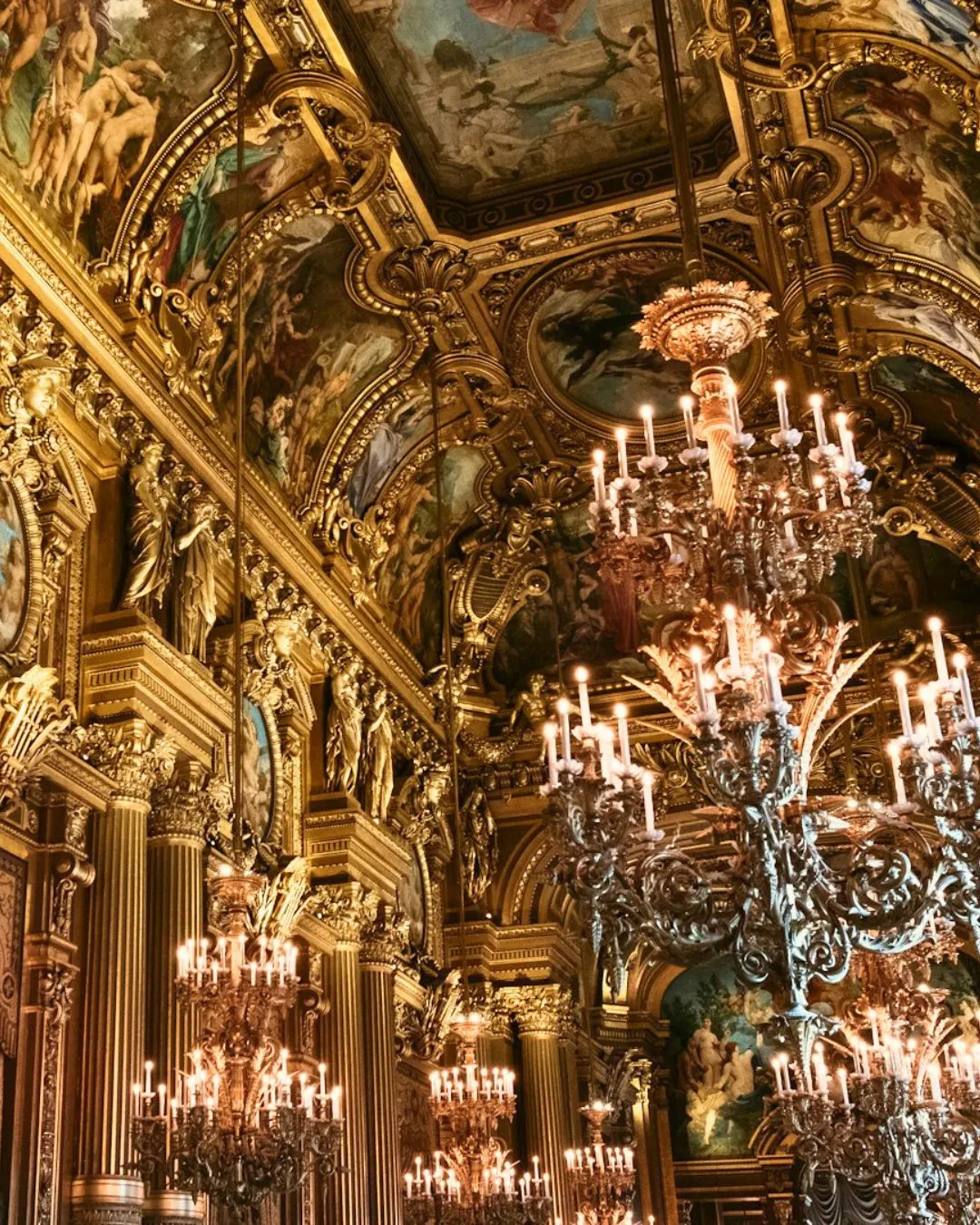 Opera Garnier van binnen met de grote trap