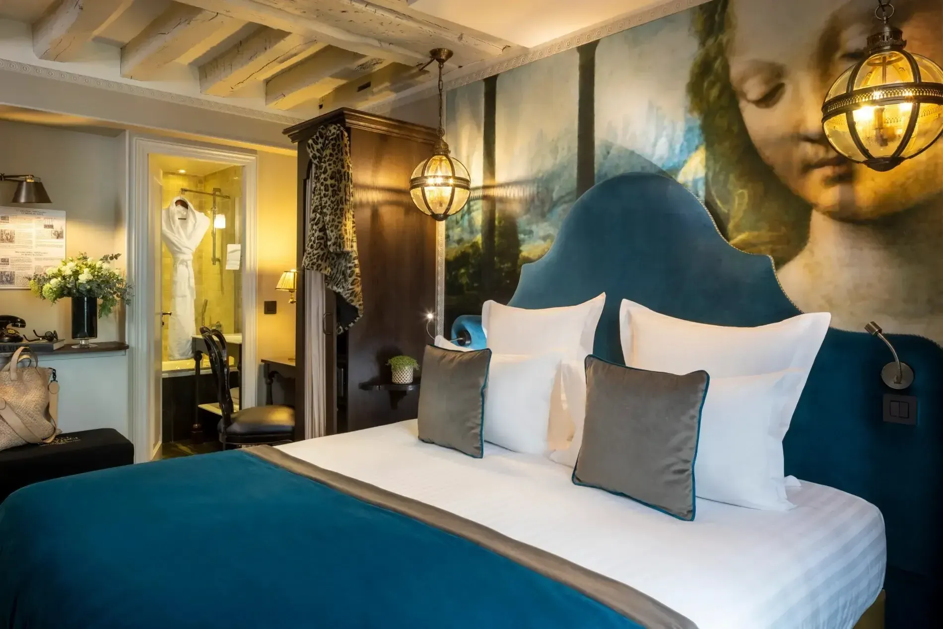 Hotel Da Vinci in Parijs, kamer