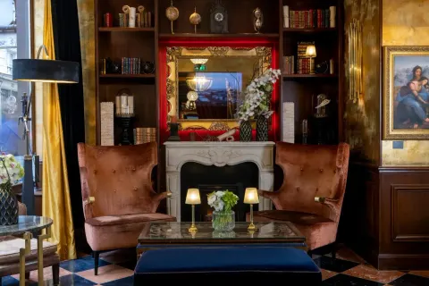 Hotel Da Vinci in Parijs, lobby