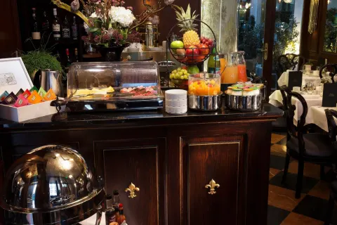 Hotel Da Vinci in Parijs, ontbijt