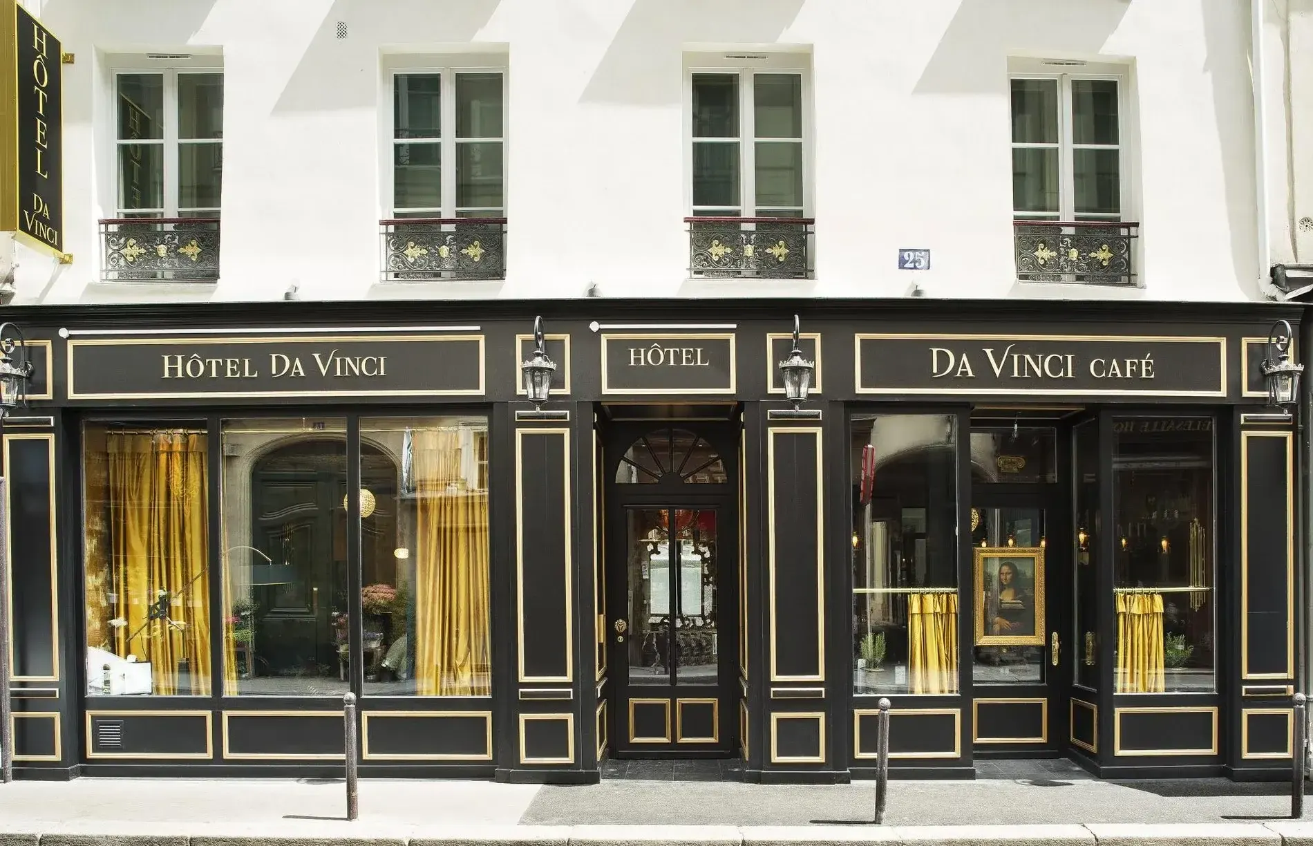Hotel Da Vinci in Parijs, gevel