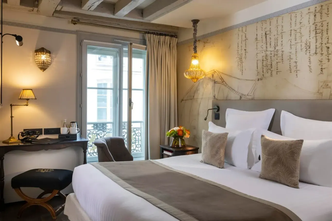 Superior kamer in Hotel Da Vinci, Parijs