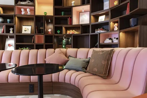 Hotel Maison Mère in Parijs, lounge