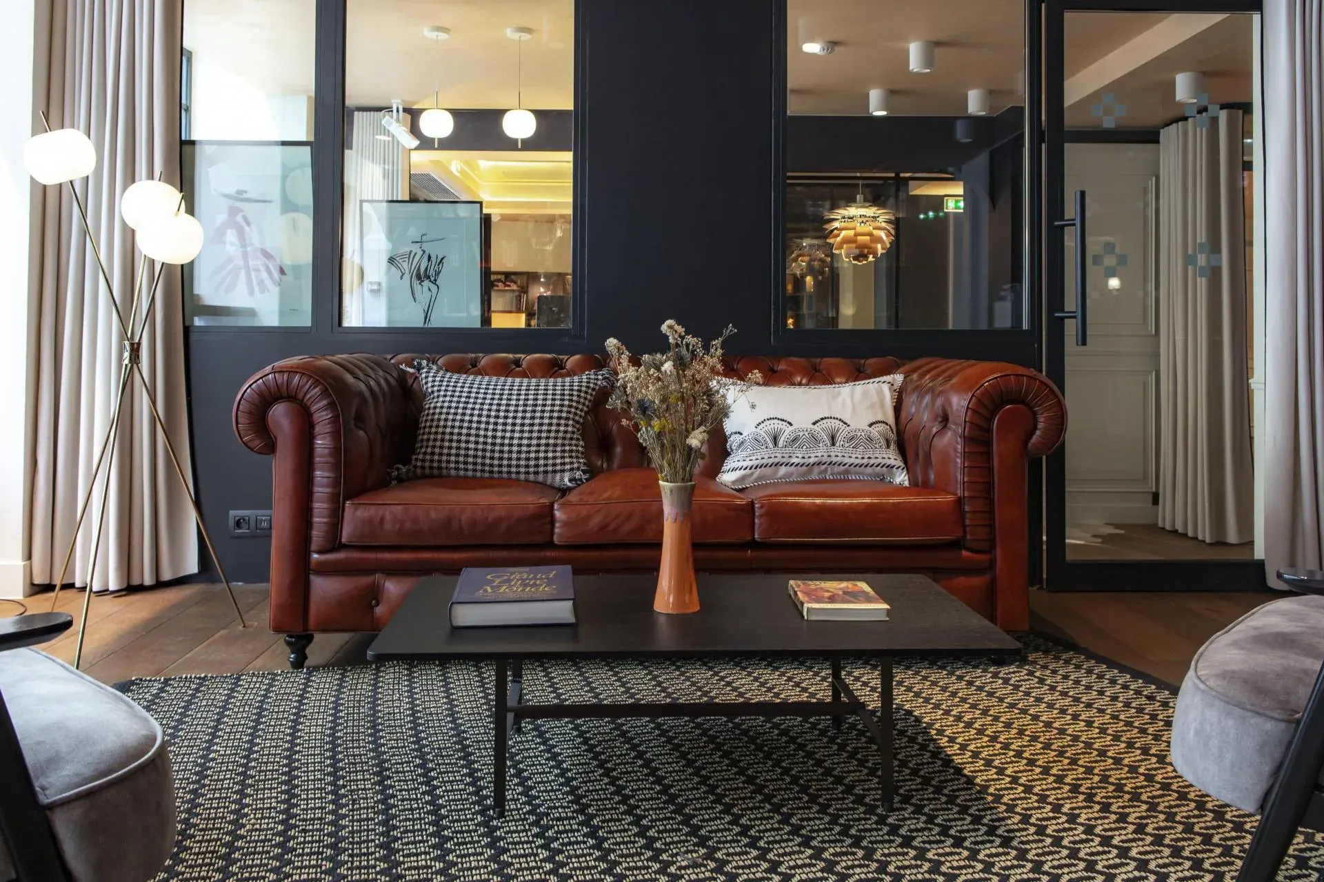 Hotel Maison Mère in Parijs, lounge