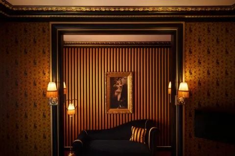 Maison Souquet in Parijs, kamer