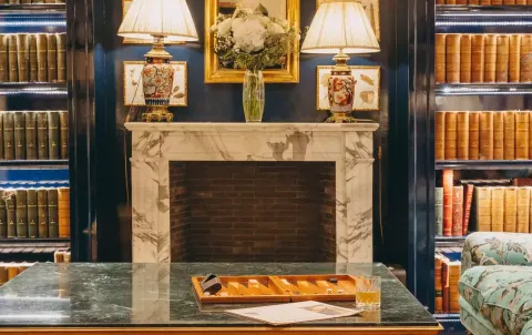 Relais Christine in Parijs, salon