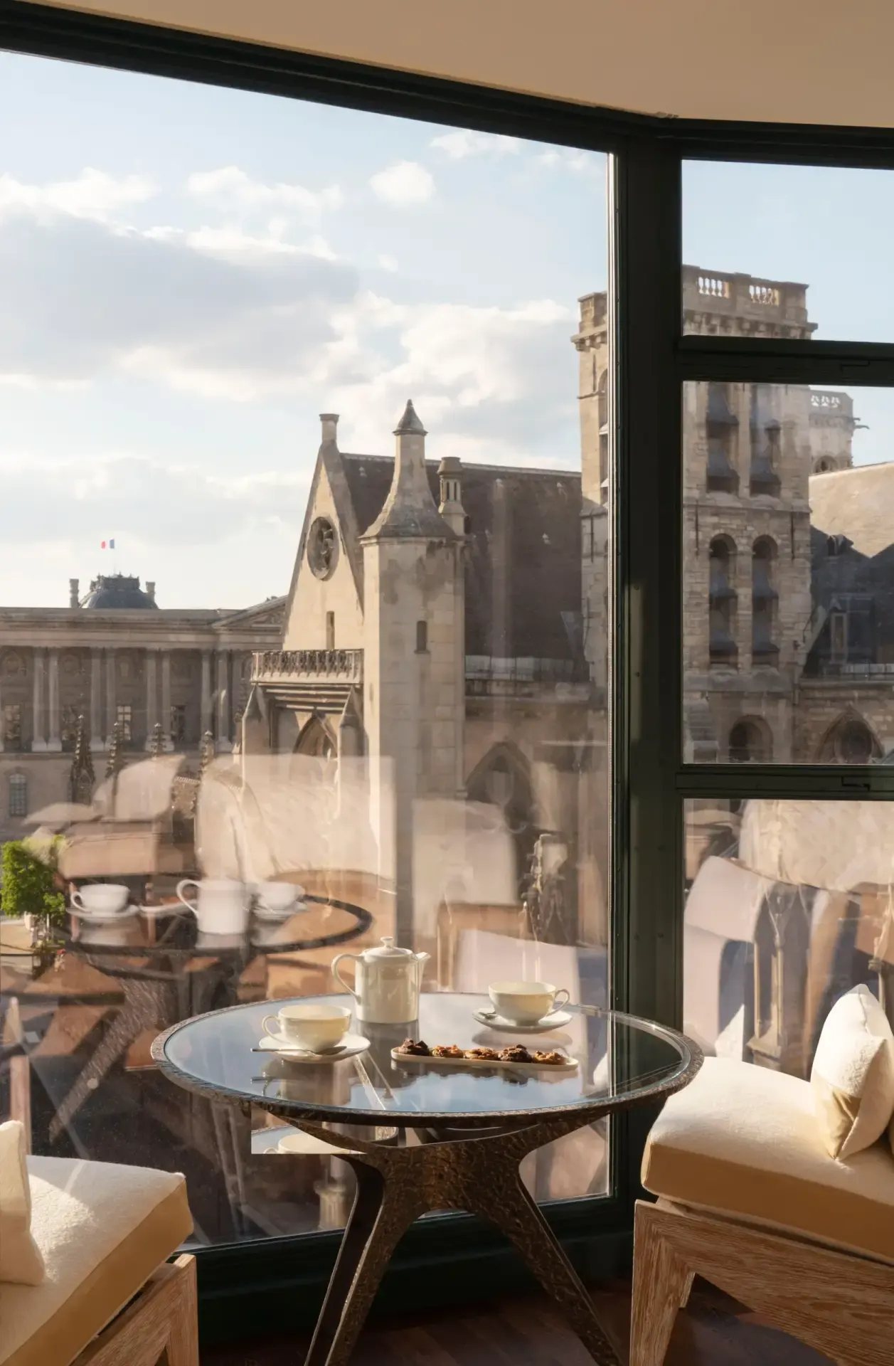 Chambre Deluxe in Cheval Blanc Paris, Parijs