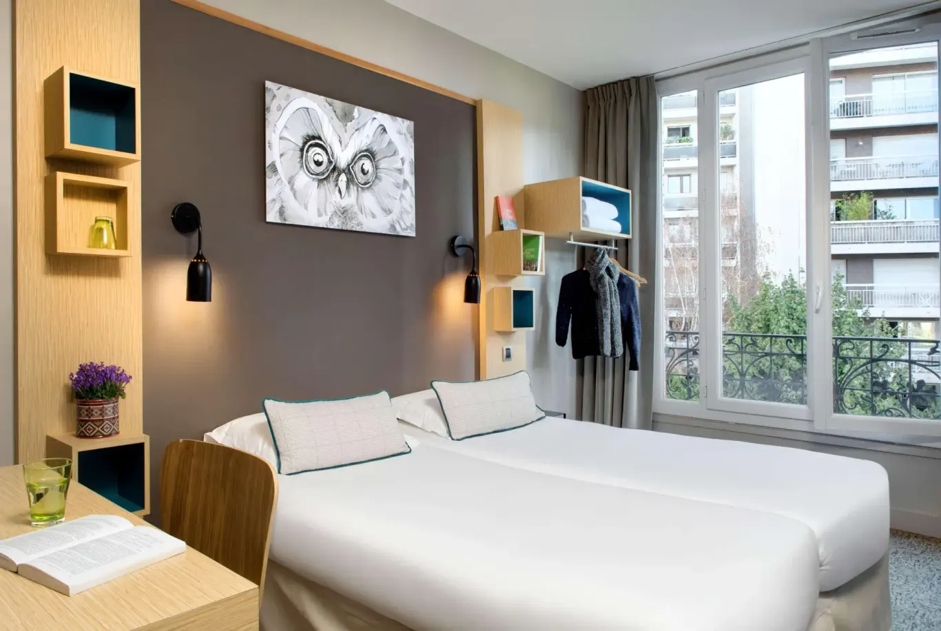 Chouette Hôtel in Parijs, suite familiale chouette