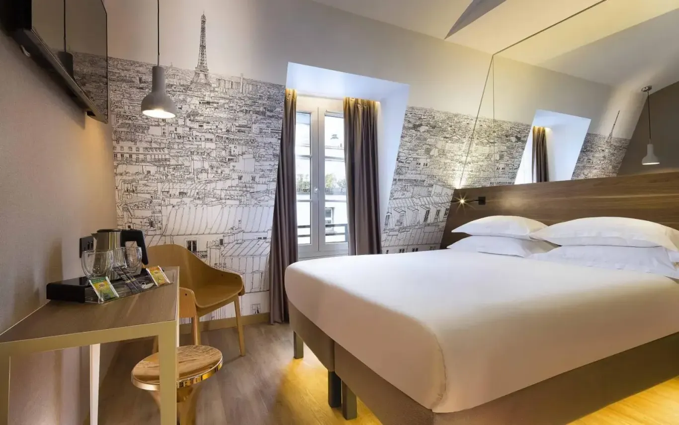 Cler Hotel in Parijs, chambre double supérieure