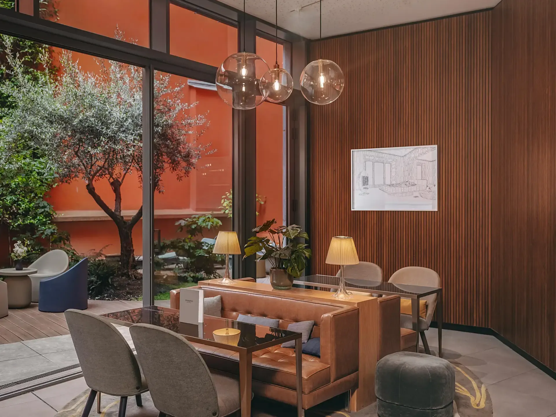 Drawing Hotel in Parijs