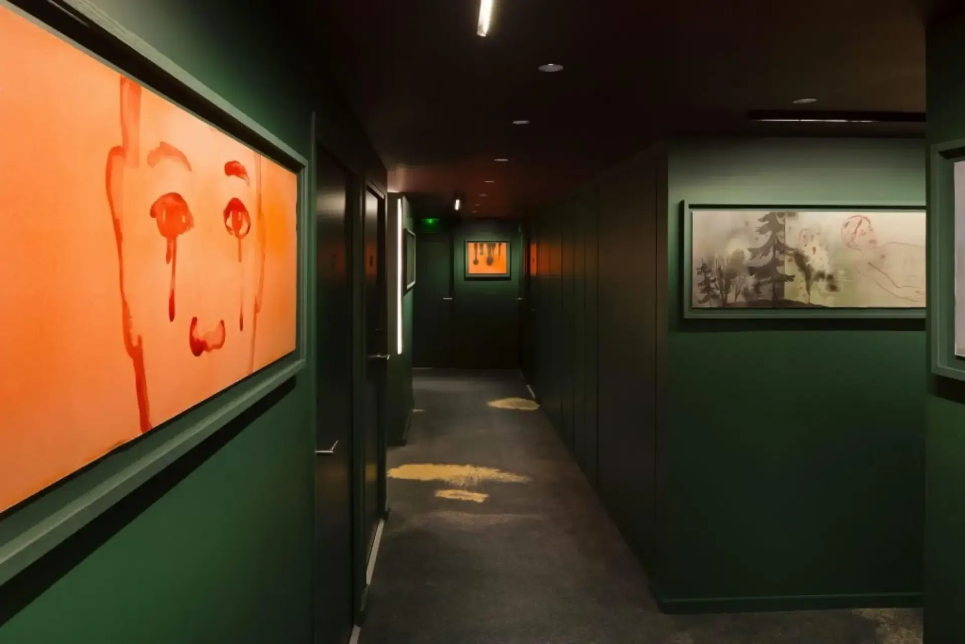Drawing Hotel in Parijs