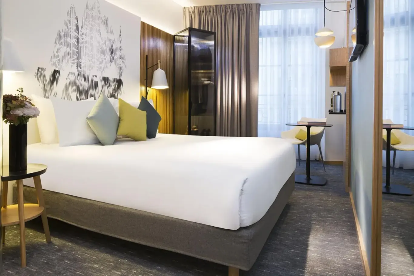 Drawing Hotel in Parijs, drawing deluxe