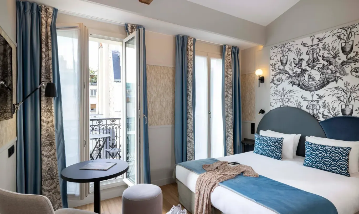 Grand Hôtel Lévêque in Parijs, chambre double supérieure