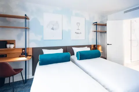 Hotel Bleu de Grenelle in Parijs, interieur