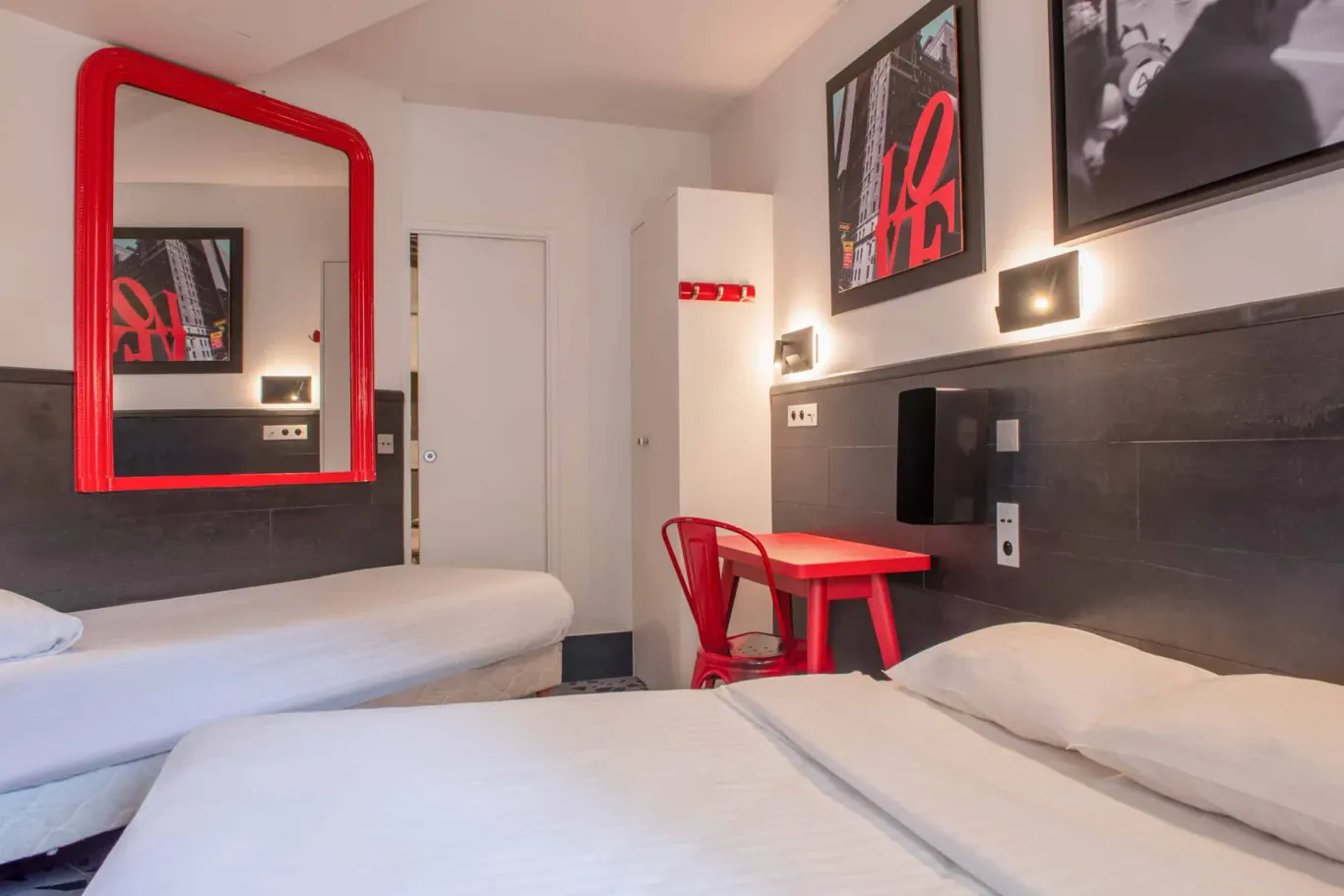 Hôtel de Roubaix in Parijs, tweepersoonskamer