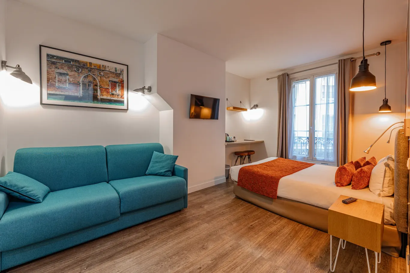Hôtel de Venise in Parijs, chambre confort