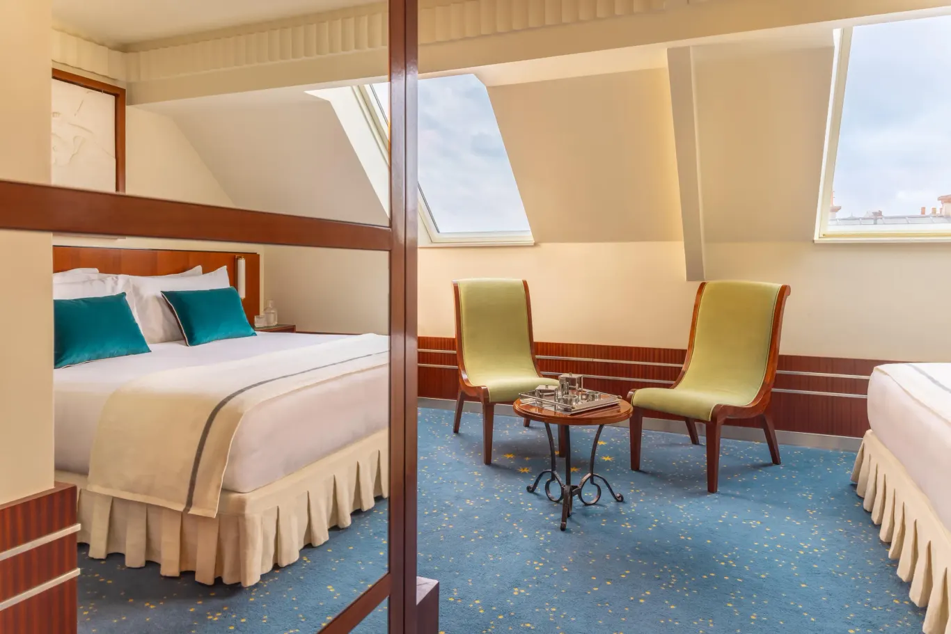 Hôtel des Grands Voyageurs in Parijs, chambre deluxe